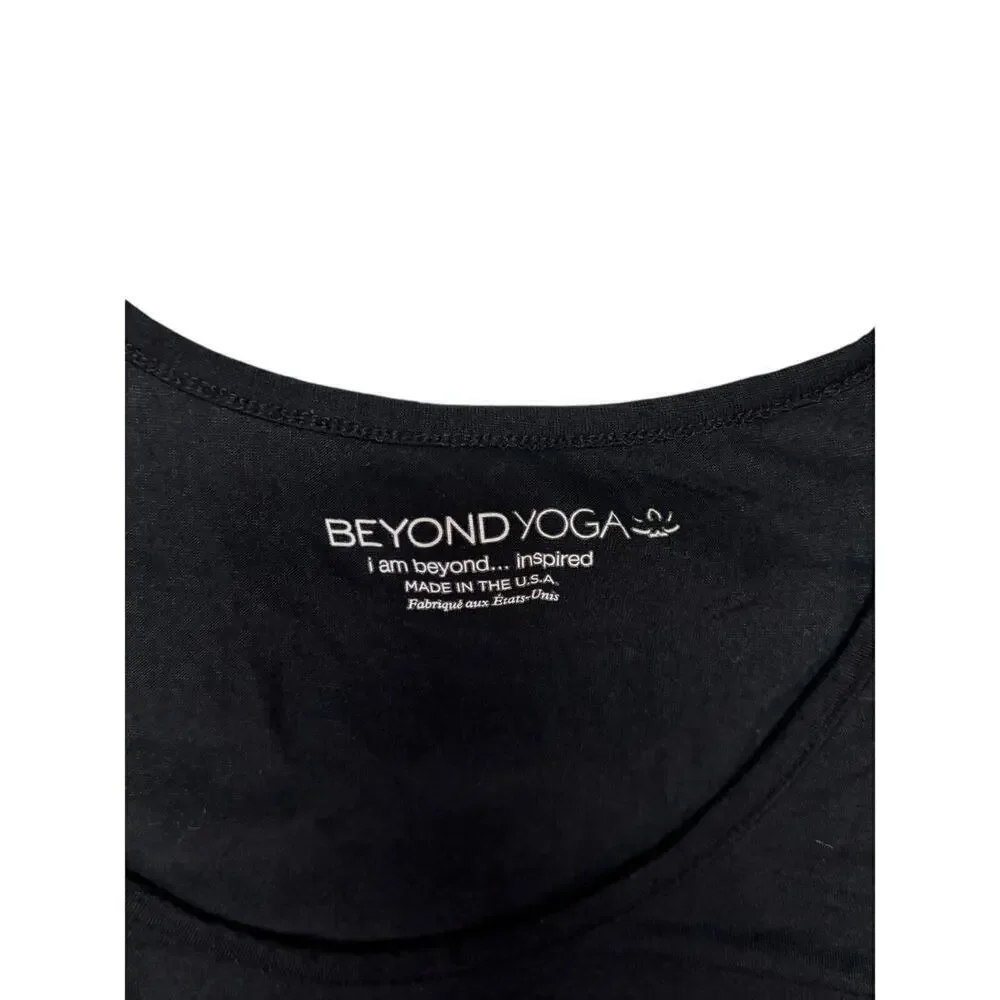Beyond Yoga, Women's XS, Dark Gray, Cut out/ Slit Sides Activewear Tank Top